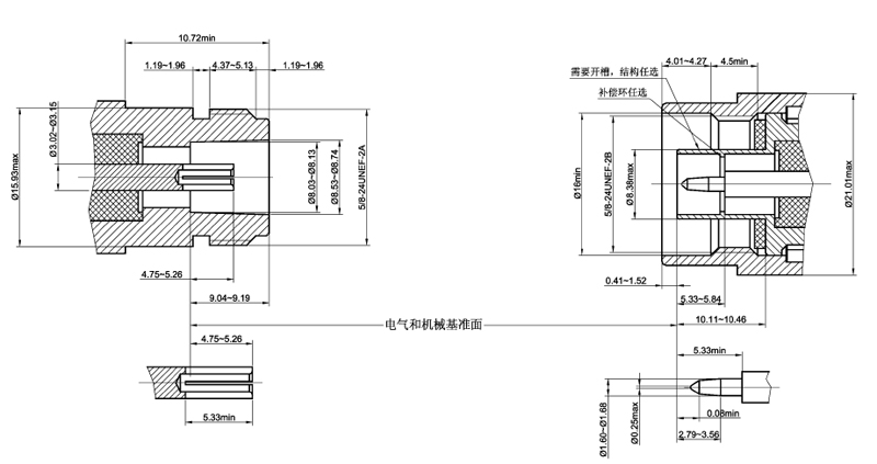 N連接器界面尺寸